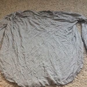 grey long sleeve